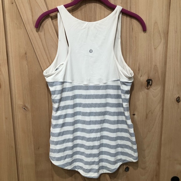 Lululemon Run First Base Tank Top Sz 6 Micro Macro - Picture 4 of 8